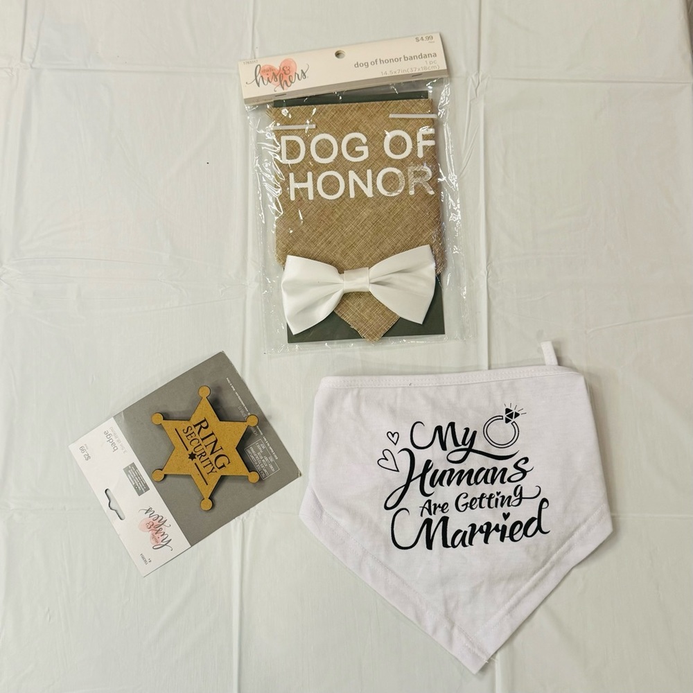 NEW | Dog Wedding Accessories